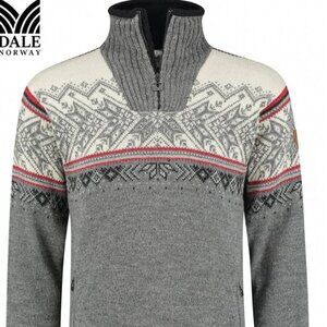 $495! Men's Dale of Norway Vail Windproof Sweater - Medium